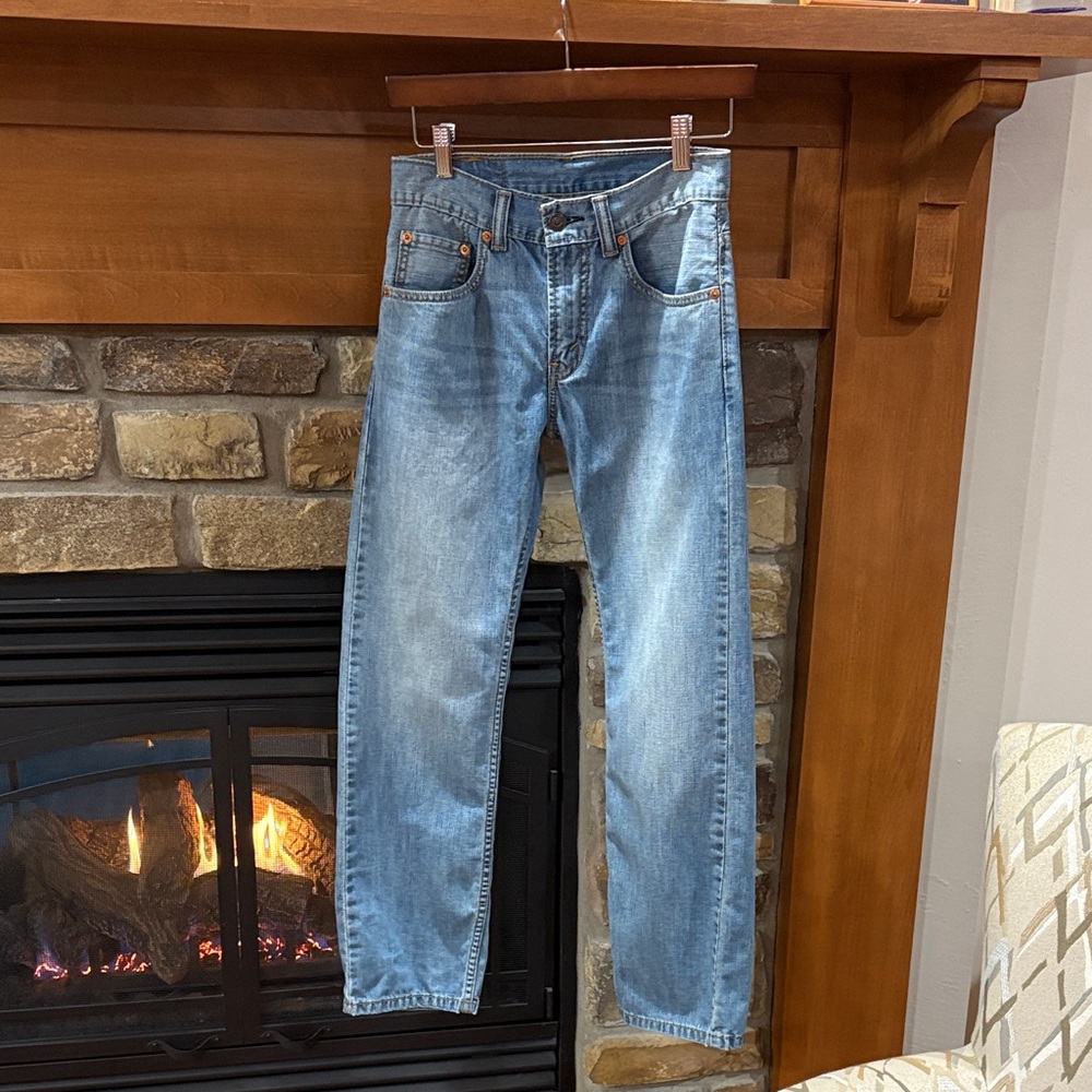 Girls 505 Levi's Red Tag Straight 24”x 26.5” 12 Slim Jeans